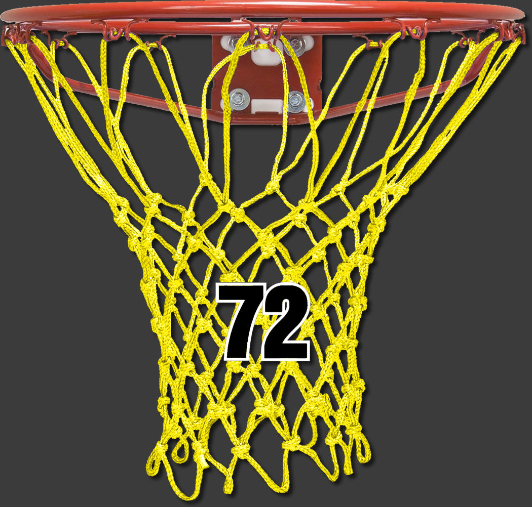 basketball net with logo
