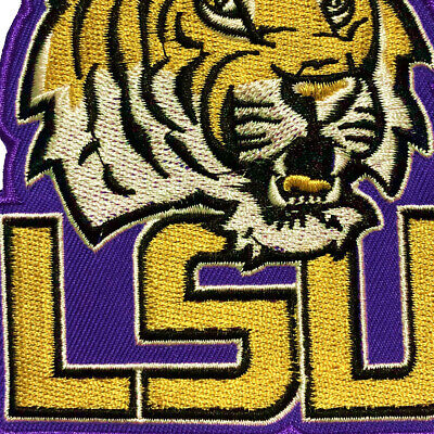 Lsu Patch Louisiana State University Tigers Embroidered Patch – Krazy Netz & Patchez